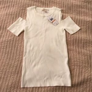 Michael Kors Cold Shoulder Top